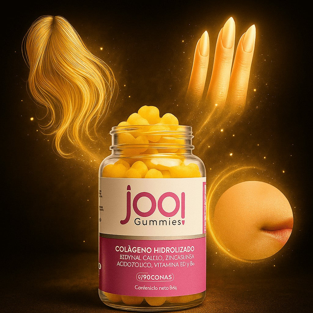 Gomas con Vitaminas para Piel, Cabello y Uñas